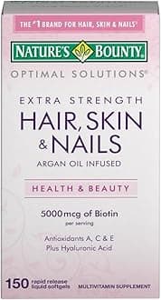 Nature's Bounty, Extra Strength Hair, Skin and Nails -150 Rapid release Softgels by Nature's Bounty