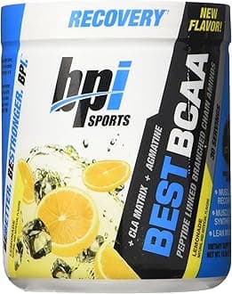 BPI Sports Best BCAA Powder, Lemonade, 10.58 Ounce, New Flavor, Limited Edition
