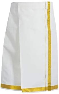 AMIRTHA FASHION Boys Traditional Dhoti & Shirts SET WITH ACCESSORIES (CREAM WHITE)