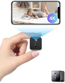 LuminiCam Wireless Indoor Camera Security Camera, 2K HD Wi-Fi Small Camera for Home,Phone APP,AI Motion Detection, Auto-Night Vision,120-Day Standby Battery Life, Cloud &SD Storage,Nanny Camera