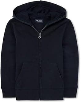 The Children's Place Boys' Uniform Zip Up Hoodie