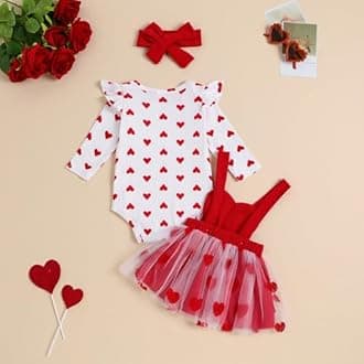 Christmas Baby Girl Outfit Newborn Cute Elk Fly Sleeve Romper Overall Dress Infant Girls Fall Winter Skirt Set