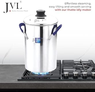 JVL Stainless Steel Domestic Full Set Thattu Idly, Idiyappam/Dhokla Manufacturer