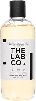 Cashmere & Wool Laundry Detergent – 300ml (20 Washes) – Gentle Wash for Cashmere, Merino, Mohair & Wool Blends – Hand & Machine Wash Safe – Non-Bio - Myrrh, Cinnamon & Cedarwood Scent