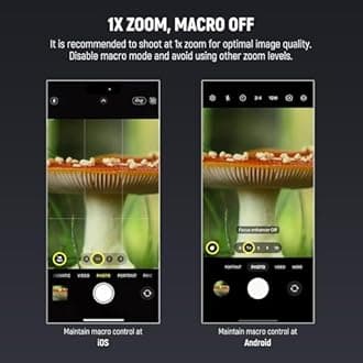 NEEWER 105mm Macro Lens with 17mm Thread Phone Lens Clip & 67mm Filter Adapter Ring, Suitable for Mobile Macro Photography, LS-26 PRO