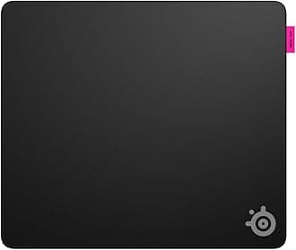 QcK L Performance Speed Gaming Mousepad — Extra Density for a Smooth Glide — Low-Profile Edge Stitching — Non-Slip Neoprene Rubber Base — 16.54 x 19.29 inch — FPS, MOBAs, RTS, MMO