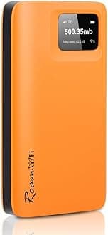 RoamWiFi 4G LTE WiFi Mobile Hotspot Router, Worldwide Portable High Speed Hot...