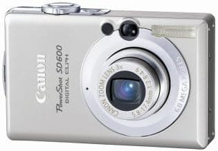 Canon PowerShot SD600 6MP Digital Elph Camera with 3x Optical Zoom (OLD MODEL) (Renewed)