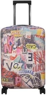 Explore Land Travel Luggage Cover Suitcase Protector Fits 18-32 Inch Luggage