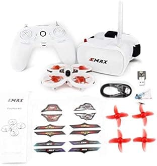 Tiny Hawk EMAX EZ Pilot Indoor Outdoor Racing FPV Drone RTF KIT for Kids and Beginners 5.8g With Goggles and Controller