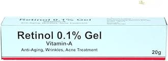 Pack of 2 Retinol Gel 0.1 Vitamin A anti aging skin tightening gel 20g