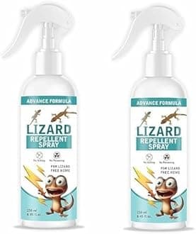 Lizard Repellent for Home Spray Pest Control | Made With Plants Oil, Irritant-Free, Chemical-Free | Baby Skin Safe Plant Safe (250 ML) (2)
