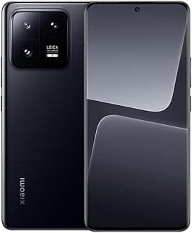 Xiaomi 13 Pro (Ceramic Black 12GB RAM, 512 Storage) - WQHD+ dynamic 120Hz AMOLED Display |Leading Snapdragon® 8 Gen 2 | Leica professional optional lens | 19mins to 100%, powered by 120W HyperCharge