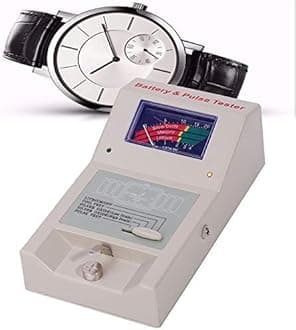Button Cell Battery Tester,Quartz Watch Analyzer with Impulse Tester Necessary Tools for Watchmakers and Watch Repairing Workers