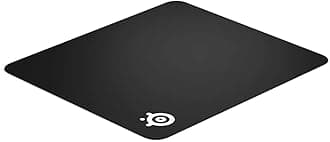 SteelSeries Gaming Mouse Pad Large Non-Slip Rubber Base Black 45cm x 40cm x 0.2cm QcK + 63003