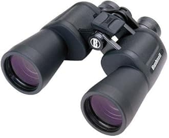 Bushnell Powerview Wide Angle Binocular, Porro Prism 20x50 mm Super High-Powered Surveillance Binoculars