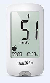 Blood Glucose Meter - Easy to use, Accurate, Stores 1000 Readings, Bluetooth Compatible