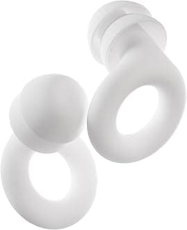 Loop Quiet 2 Plus Ear Plugs with Double Tips - Ultra Comfortable and Reusable Earplugs for Sleep, Focus, Move and Noise Sensitivity | Flexible Hearing Protection | 24dB SNR Noise Reduction with 3dB