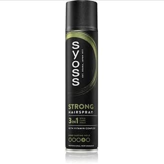 Syoss Strong Hairspray,3 in 1 Style Care Hold,withVitamin Complex