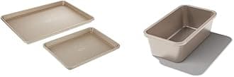 Good Grips Non-Stick Pro 2-Piece Sheet Pan Set & Good Grips Non-Stick Pro 1 Lb Loaf Pan