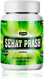 Sehat Prash Ayurvedic Weight Gainer For Muscle Gain, Ayush Approved, 60 Capsule