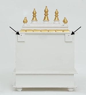 Kamdhenu art and craft Wooden Temple/Home Temple/Pooja Mandir/Pooja Mandap/Temple for Home (K-518)