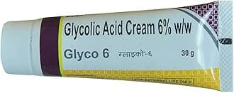 Glyco 6% - Tube of 30gm Cream with Glycolic Acid