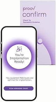 Confirm Implantation & Pregnancy Readiness Test - FDA Cleared Advanced Women’s Fertility Kit - Exclusive Progesterone Scoring System -1 Kit -Fertility & Hormone Tracker -Use with Ovulation Tests