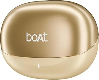 boAt Airdopes 301, 75H Battery, 4Mics ENx, ASAP Charge,Low Latency, IPX5, Stream Ad Free Music via App Support, Bluetooth Earbuds, TWS Ear Buds Wireless Earphones with mic (Sunset Blush)