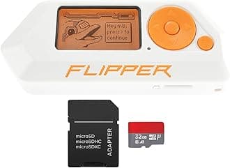 Flipper Zero Starter Kit - Flipper Zero | 32GB Micro SD Card up to 120MB/s | MicroSD to SD Adapter