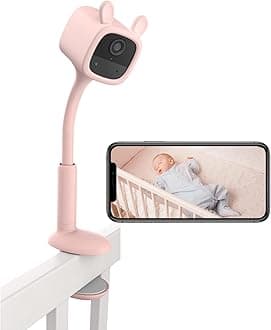 EZVIZ Battery Baby Monitor Camera Wireless No Plug-in, Night Vision Invisible Infrared Light, 2000mAh, Crying Detection, Out-of-Crib Alert, Nursery Rhymes, 1080P, Two Way Talk, Google Alexa Control
