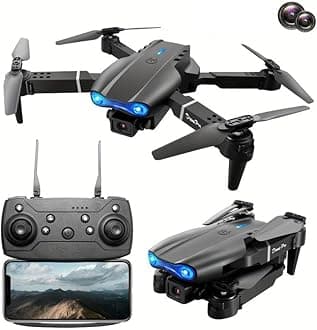 Magicwand ⦗Double Camera⦘ 6 Channel,1080p HD Foldable Quadcopter Drone with Headless Mode,Wi-Fi Connectivity,with iOS & Android Connectivity