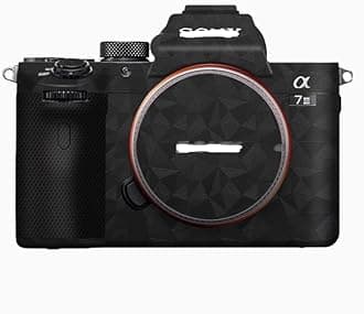 Camera Decal Skin for Sony A7M3 3M Material Sticker Waterproof Camera ProtectorNordic Triangle Black