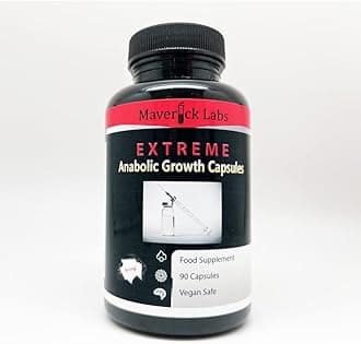 Maverick Strong Anabolic Mass Gainer Capsules - for More Muscle, More Strength, More Power and More Muscle - 90 Capsules