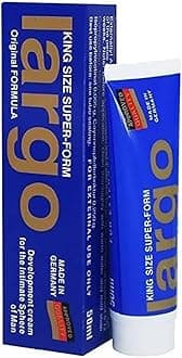Largo Extra Strength Enlargement Gel for Men – Men’s Power Massage Cream with Natural Oil for Increased Size, Thickness, Strength and Prolonged Performance