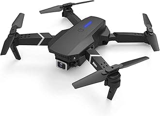 CATBL 4K Dual Camera Foldable Drone for Beginners, 2.4Ghz Real-Time Transmission 360° Roll, Long Battery Life Headless Mode Trajectory Flight One Key Return, Kids Adult Quadcopter Aircraft.