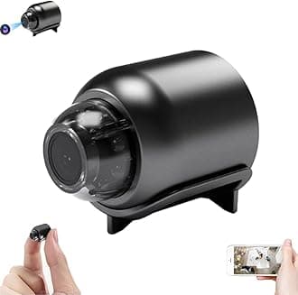 Mini 4G Wireless WiFi Camera 1080P HD with Night Vision & Motion Detection – Compact Spy Camera for Home, Baby, Pet & Car Monitoring (1pcs)