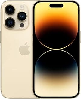 Apple iPhone 14 Pro, 256GB, Gold - Unlocked (Renewed Premium)