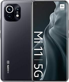 Mi 11 5G - Snapdragon 888, 6,81” WQHD+ AMOLED DotDisplay, 108MP Triple Camera, 50W Wireless Charging, Harman Kardon, 8GB+128GB, 4600mAh, Midnight Gray(UK Version+2 Year Xiaomi Warranty)