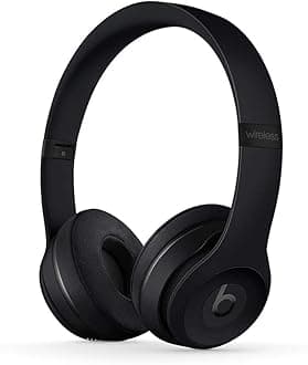 Solo3 Wireless On-Ear Headphones - Apple W1 Headphone Chip, Class 1 Bluetooth, 40 Hours of Listening Time - Matte Black (Previous Model)