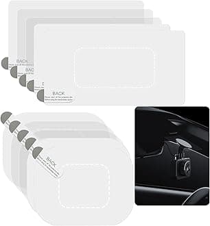 Dashcam Windshield Sticker, Sturdy CAR HUD Screen Sticker Film Easily Prevent Scratching & Falling, Durable and Reusable Windshield Applicator for On Dash Cam (10)
