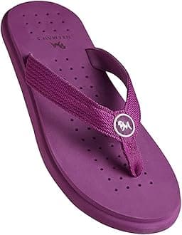 Neeman's Eco Flip Flops for Men | Comfortable Outdoor Indoor Fashionable Slippers for Boys | Rubber Flat Slip On Flexible | Everday Comfort | Lightweight Soft Chappal