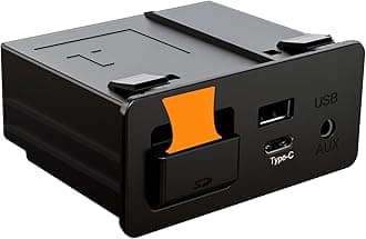 Mazda Type-C Wireless Carplay Retrofit Kit, TK78-66-9U0C OEM Media Hub to MZD Connect System, Compatible with Mazda 2/3/6/CX3/CX5/CX9/MX5 2015-2020 (Only Supporting Wireless Carplay, NO Android Auto)
