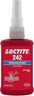 Loctite Threadlocker 242, 50mL Bottle, Blue