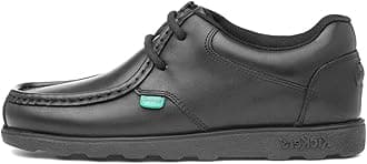 Boy's Fragma Lace Up Leather Shoes | Smart Everyday School Look | Secure Lace-Up Fit, Cushioned for All-Day Wear