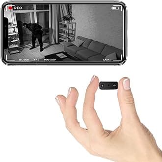 Mini WiFi Hidden Spy Camera, HD1080P Home Security Small Surveillance Camera with Phone App, Motion Detection and Night Vision for Indoor