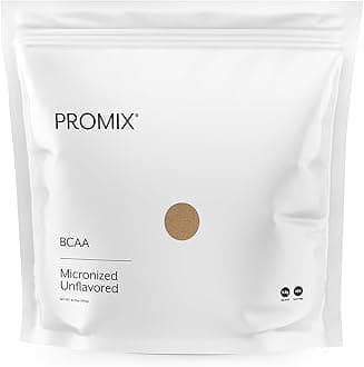 ProMix Nutrition BCAA Powder - Unflavored - Plant-Based Branched Chain Amino Acids - Sugar Free, Gluten Free, No Artificial Flavors - 180 Servings (Pack of 1)