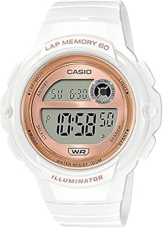 Casio Illuminator Lap Memory 60 5-Year Battery Women's Digital Sports Watch Model: LWS-1200H