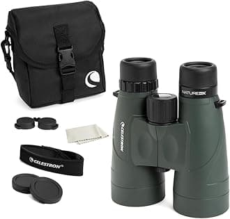Nature DX 12x56 Binoculars – Powerful and Bright for Long-Range Viewing – 56mm Objective Lenses – 12x Magnification – Fully Multi-Coated – Waterproof and Fogproof – Tripod Adaptable
