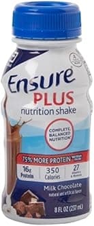 Plus Creamy Milk Chocolate Shake - 24 x 8 Ounce Bottles